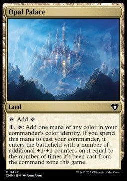 Opal Palace - Commander Masters (Common) [CMM-422]