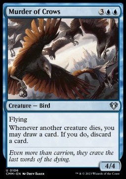 Murder of Crows - Commander Masters (Uncommon) [CMM-106]