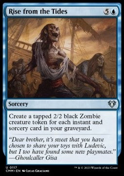 Rise from the Tides - Commander Masters (Uncommon) [CMM-117]