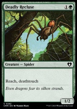 Deadly Recluse - Commander Masters (Common) [CMM-282]