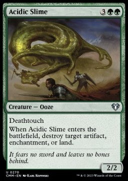 Acidic Slime - Commander Masters (Uncommon) [CMM-270]