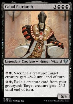 Cabal Patriarch - Commander Masters (Uncommon) [CMM-140]