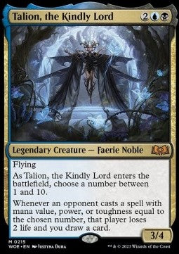 Talion, the Kindly Lord - Wilds of Eldraine (Mythic) [WOE-215]