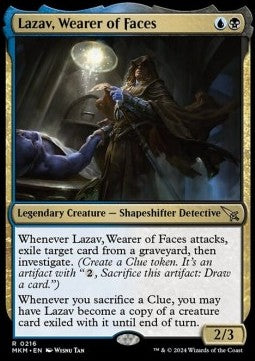 Lazav, Wearer of Faces