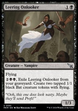 Leering Onlooker