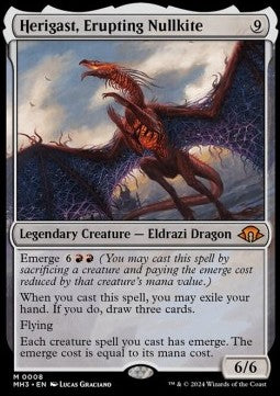 Herigast, Erupting Nullkite - Modern Horizons 3 (Mythic) [MH3-8]