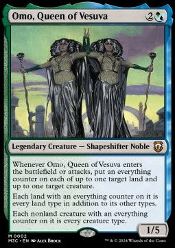 Omo, Queen of Vesuva - Commander: Modern Horizons 3 (Mythic) [M3C-2]