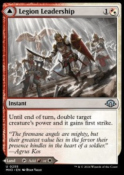Legion Leadership // Legion Stronghold - Modern Horizons 3 (Uncommon) [MH3-255]