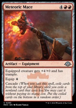 Meteoric Mace - Modern Horizons 3 (Uncommon) [MH3-283]
