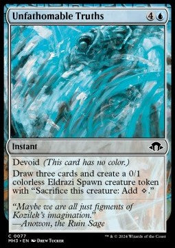 Unfathomable Truths - Modern Horizons 3 (Common) [MH3-77]