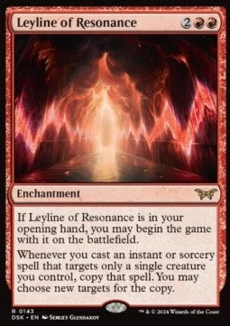 Leyline of Resonance - Duskmourn: House of Horror (Rare) [DSK-143]