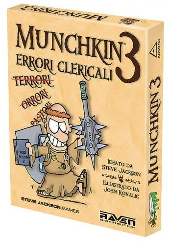 MUNCHKIN 3 - ERRORI CLERICALI - NUOVA ED.