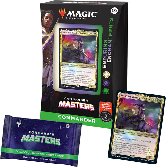 Magic: The Gathering Commander Masters Commander Deck - Enduring Enchantments (2-Card Collector Booster Sample Pack - Versione Inglese)