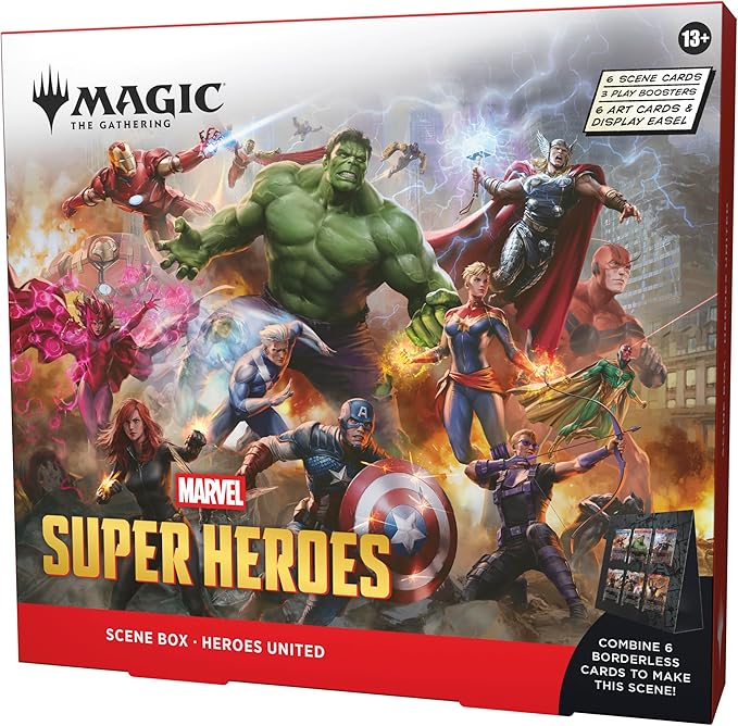 Heroes United Scene Box Marvel Super Heroes ENG Magic the Gathering
