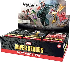 Marvel Super Heroes Play Booster Box ENG Magic the Gathering (30 Bustine)