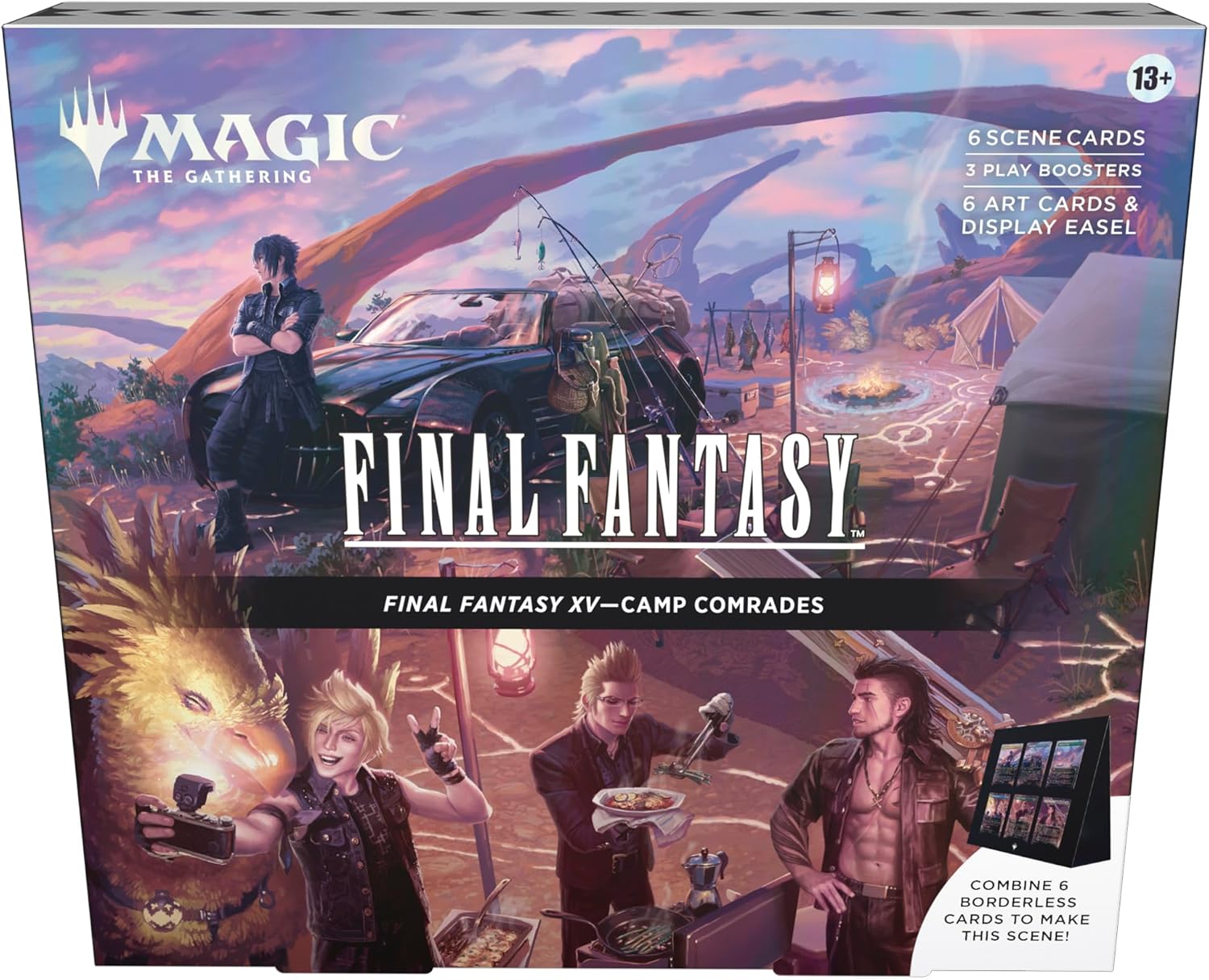 Confezione scena di Magic: The Gathering — FINAL FANTASY XV: Compagni di campo (Versione Inglese)