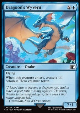 Dragoon's Wyvern - Magic: The Gathering - FINAL FANTASY (Common) [FIN-49]