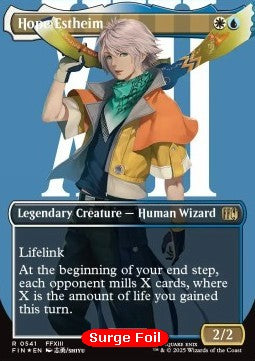 Hope Estheim (V.3) - Magic: The Gathering - FINAL FANTASY: Extras (Rare) [XFIN-541]