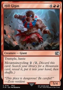 Hill Gigas - Magic: The Gathering - FINAL FANTASY (Common) [FIN-141]