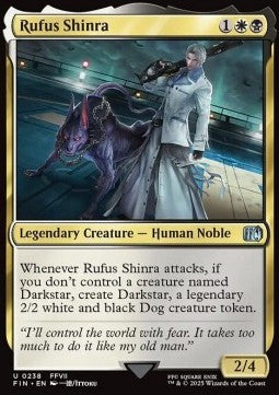 Rufus Shinra - Magic: The Gathering - FINAL FANTASY (Uncommon) [FIN-238]