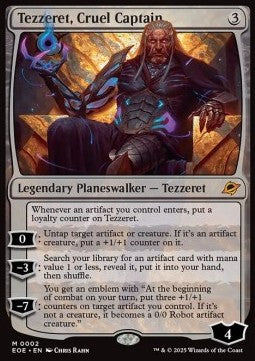 Tezzeret, Cruel Captain