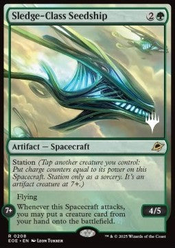 Sledge-Class Seedship (V.2) - Edge of Eternities: Promos (Rare) [PEOE-208]