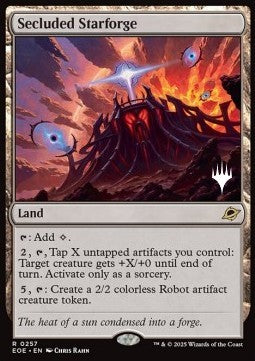 Secluded Starforge (V.2) - Edge of Eternities: Promos (Rare) [PEOE-257]