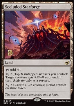 Secluded Starforge (V.1) - Edge of Eternities: Promos (Rare) [PEOE-257]