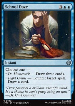 School Daze - Magic: The Gathering | Marvel's Spider-Man (Uncommon) [SPM-42]