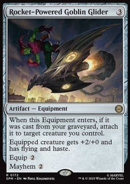 Rocket-Powered Goblin Glider - Magic: The Gathering | Marvel's Spider-Man (Rare) [SPM-172]