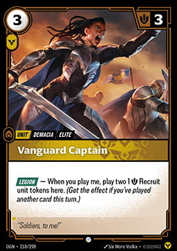 Vanguard Captain - Origins (Common) [OGN-218]