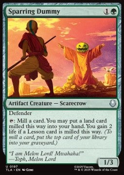 Sparring Dummy - Magic: The Gathering | Avatar: The Last Airbender (Uncommon) [TLA-197]
