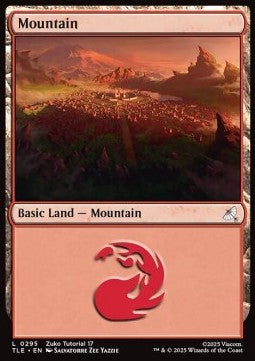Mountain (V.7) - Magic: The Gathering | Avatar: The Last Airbender: Eternal (Land) [TLE-295]