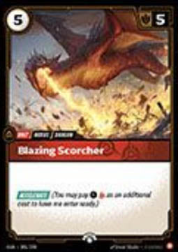Blazing Scorcher - Origins: Promos (Common) [OGNX-001]