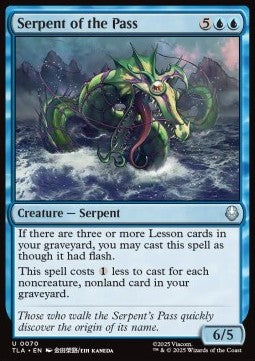 Serpent of the Pass - Magic: The Gathering | Avatar: The Last Airbender (Uncommon) [TLA-70]