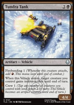 Tundra Tank - Magic: The Gathering | Avatar: The Last Airbender (Uncommon) [TLA-121]