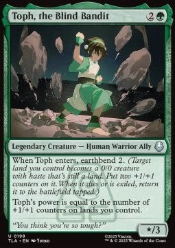 Toph, the Blind Bandit - Magic: The Gathering | Avatar: The Last Airbender (Uncommon) [TLA-198]