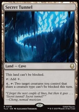 Secret Tunnel - Magic: The Gathering | Avatar: The Last Airbender (Rare) [TLA-278]