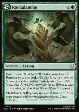 Rockalanche - Magic: The Gathering | Avatar: The Last Airbender (Uncommon) [TLA-192]