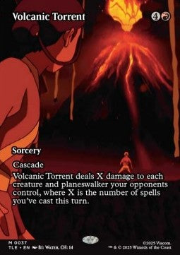 Volcanic Torrent - Magic: The Gathering | Avatar: The Last Airbender: Eternal (Mythic) [TLE-37]
