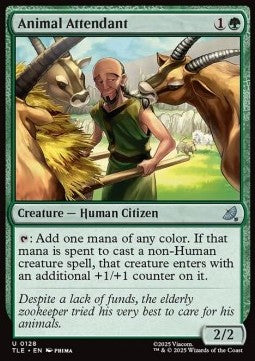 Animal Attendant - Magic: The Gathering | Avatar: The Last Airbender: Eternal (Uncommon) [TLE-128]