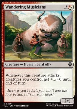 Wandering Musicians - Magic: The Gathering | Avatar: The Last Airbender (Common) [TLA-250]
