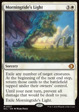 Morningtide's Light - Lorwyn Eclipsed (Mythic) [ECL-27]