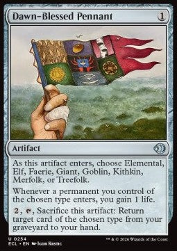 Dawn-Blessed Pennant - Lorwyn Eclipsed (Uncommon) [ECL-254]