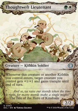 Thoughtweft Lieutenant - Lorwyn Eclipsed: Extras (Uncommon) [XECL-343]