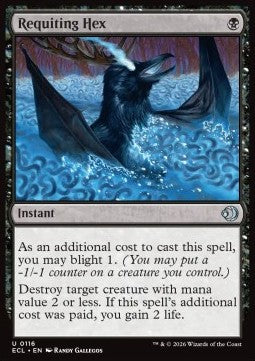 Requiting Hex - Lorwyn Eclipsed (Uncommon) [ECL-116]