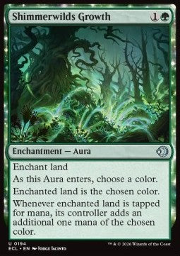 Shimmerwilds Growth - Lorwyn Eclipsed (Uncommon) [ECL-194]