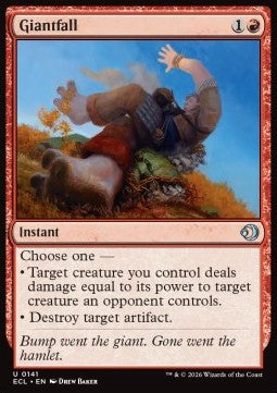 Giantfall - Lorwyn Eclipsed (Uncommon) [ECL-141]