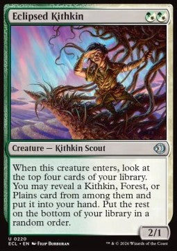 Eclipsed Kithkin - Lorwyn Eclipsed (Uncommon) [ECL-220]