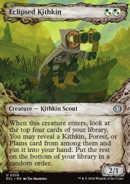 Eclipsed Kithkin - Lorwyn Eclipsed: Extras (Uncommon) [XECL-338]